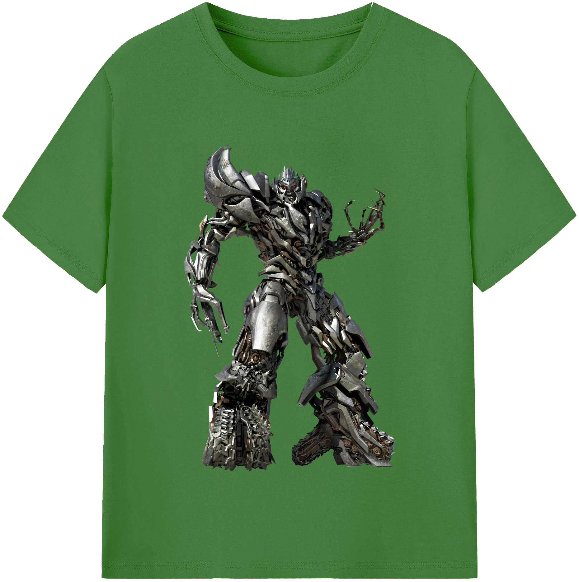 （画像用） Transformers トランスフォーマー レディースカジュアルプリントTシャツ（綿100％）